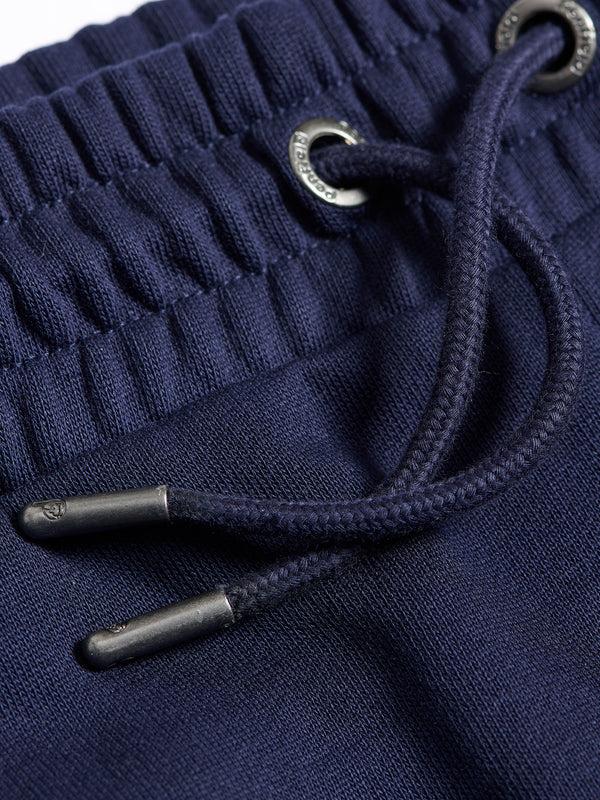 Penfield Original Logo Sweat Short In Navy Blue
