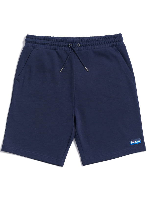 penfield Original Logo Sweat Short in Navy Blue