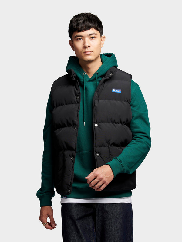 Penfield Outback Vest In Black