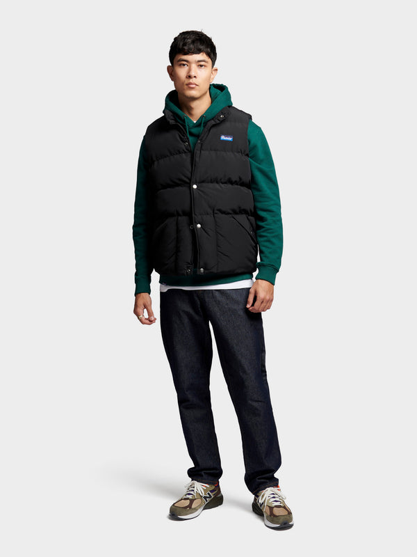 Penfield Outback Vest In Black