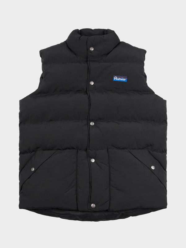 penfield Outback Vest in Black