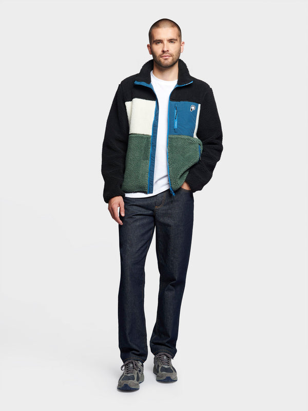 Penfield P Bear Fleece Jacket In Laurel Wreath