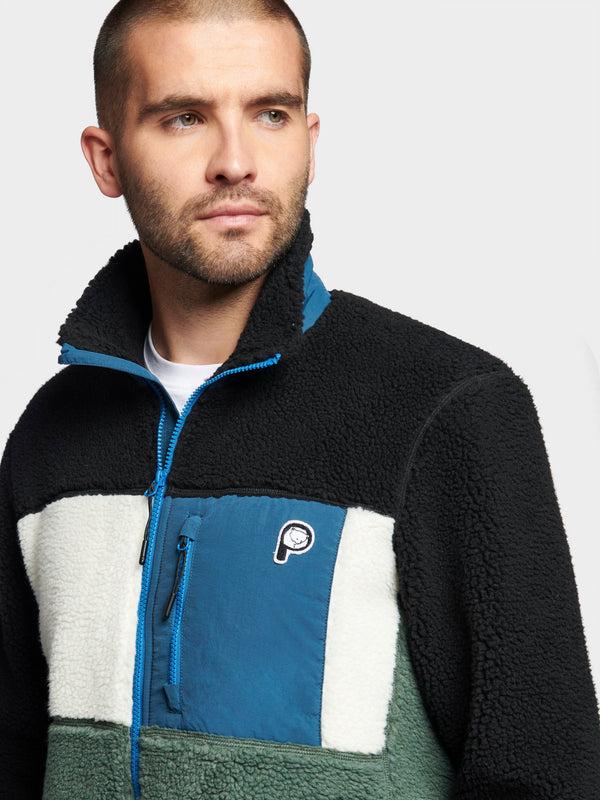 Penfield P Bear Fleece Jacket In Laurel Wreath