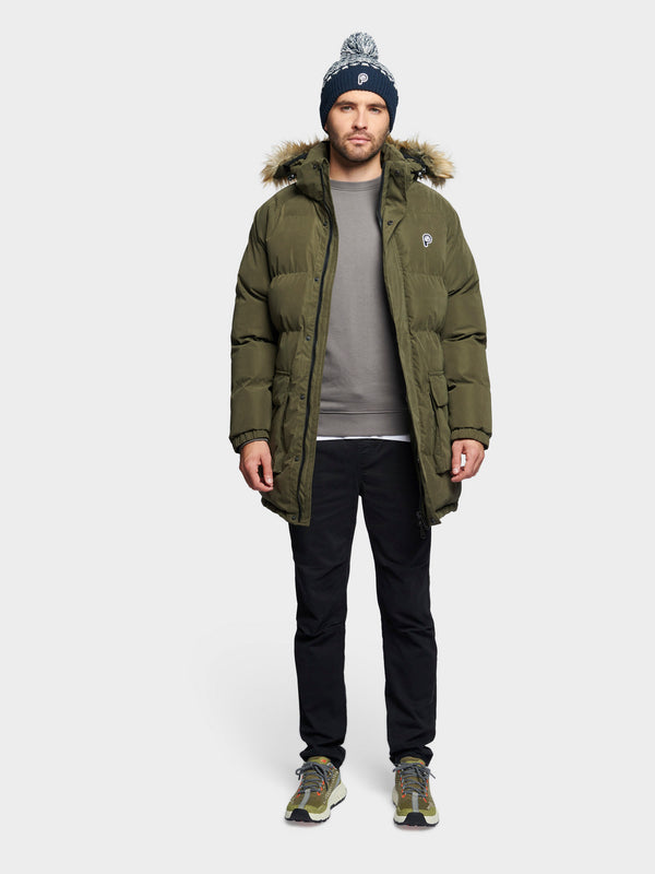 Penfield P Bear Puffer Jacket In Forest Night