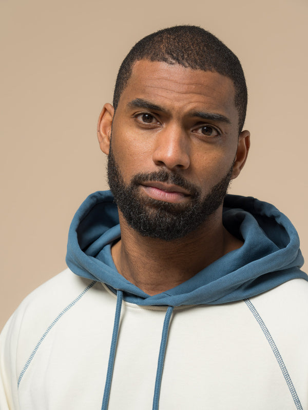 Penfield Pac Jac Sweat Hoodie In Vanilla Ice