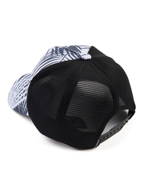 Penfield Print Trucker Cap In Riviera