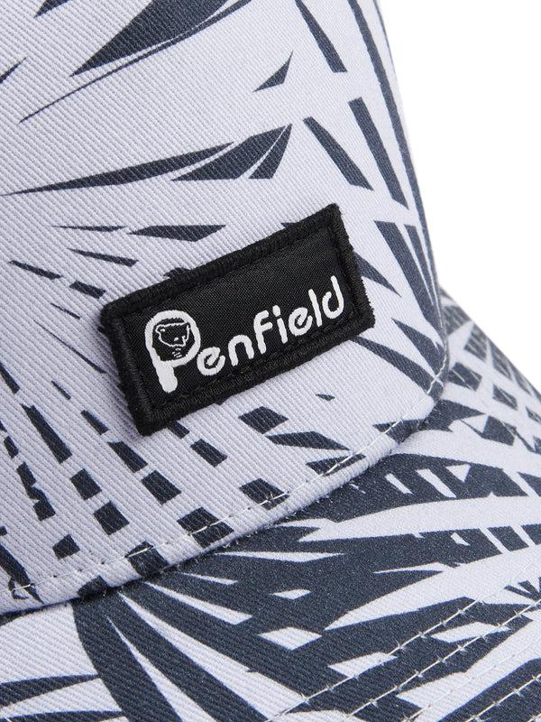Penfield Print Trucker Cap In Riviera
