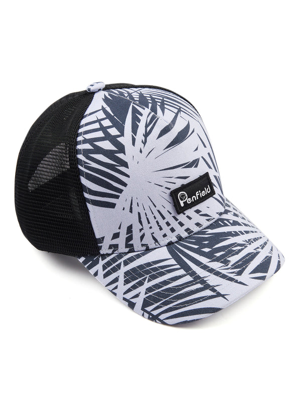 penfield Print Trucker Cap in Riviera