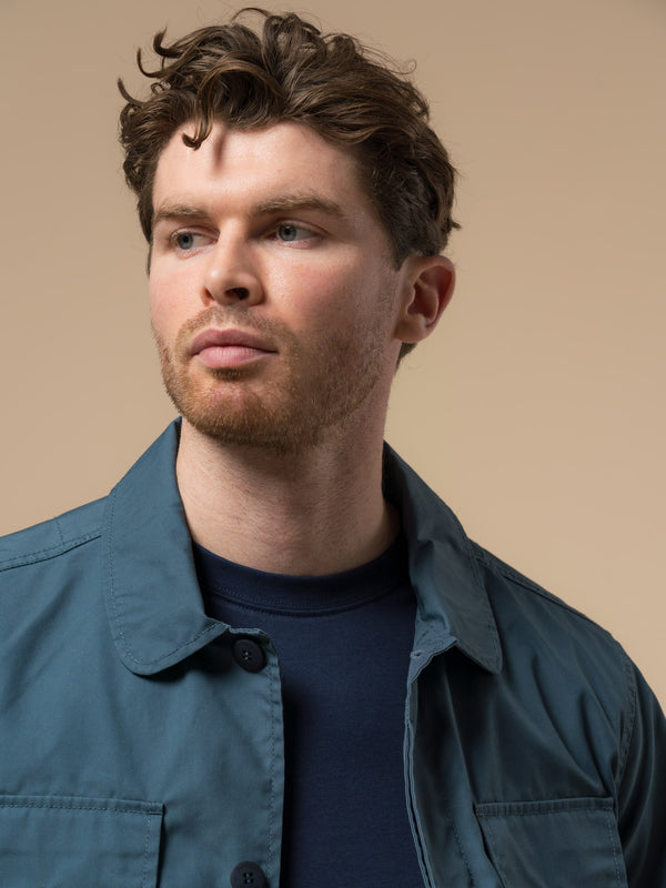 penfield Quincy Jacket in Blue Fusion