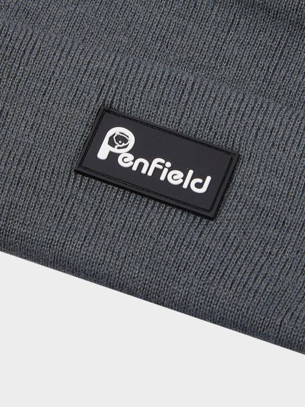 Penfield Reverse Badge Beanie In Castlerock