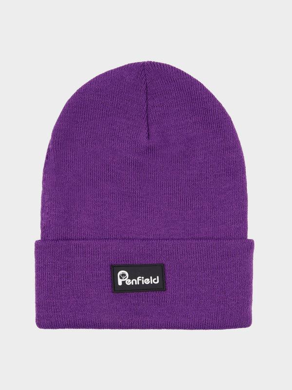 penfield Reverse Badge Beanie in Pansy