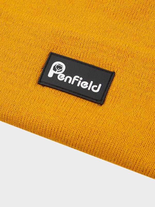 Penfield Reverse Badge Beanie In Sunflower