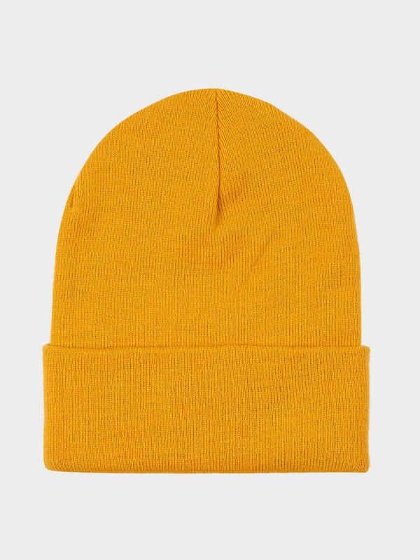 Penfield Reverse Badge Beanie In Sunflower
