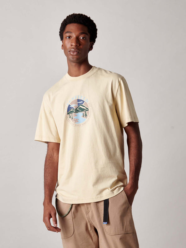 Penfield Riverview T-Shirt In Brown Rice