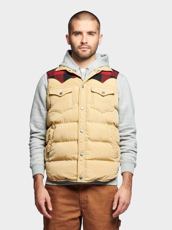 Penfield Rockford Vest In Star Fish