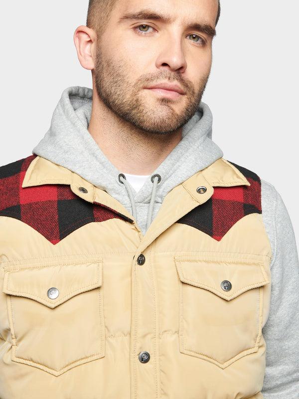 Penfield Rockford Vest In Star Fish