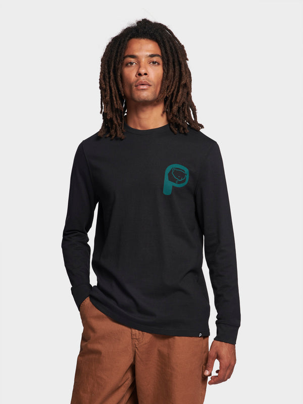 Penfield Trail Long Sleeve T-Shirt In Black