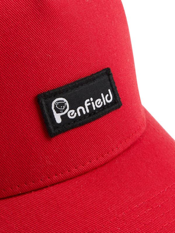 Penfield Trucker Cap In Haute Red