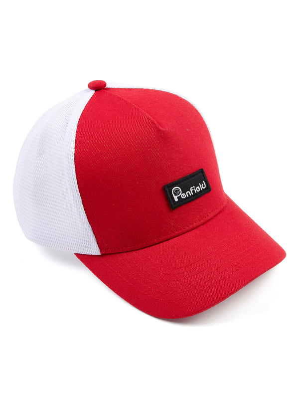 penfield Trucker Cap in Haute Red