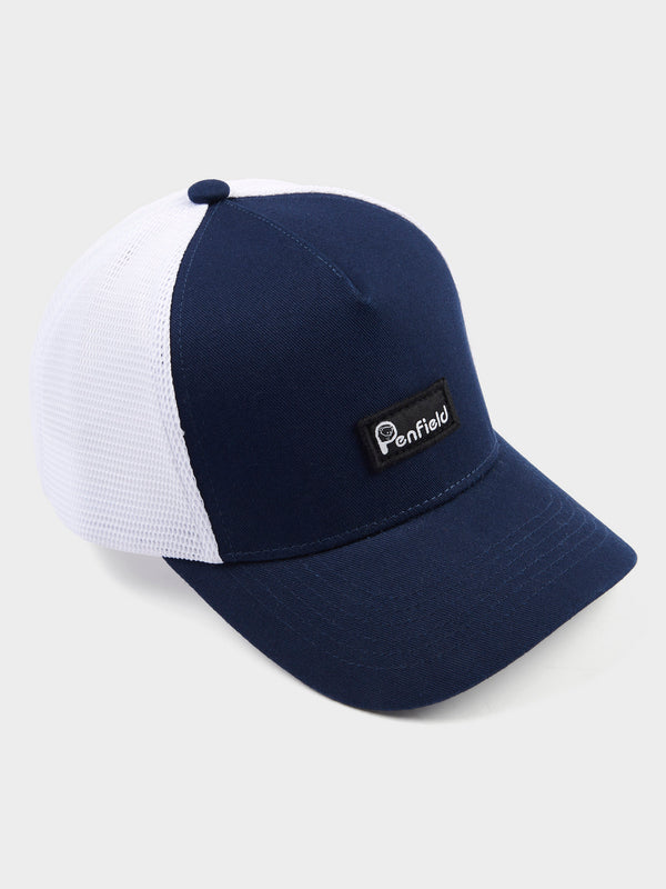 penfield Trucker Cap in Navy Blue