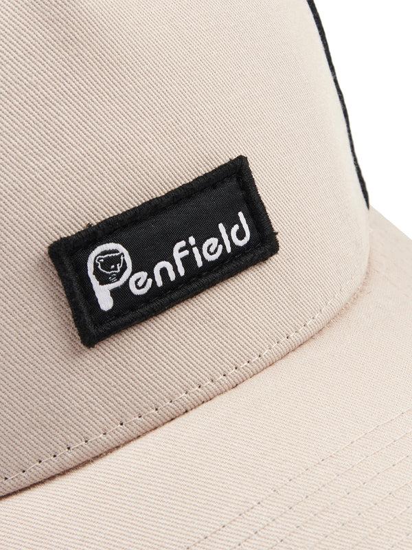 Penfield Trucker Cap In Silver Gray