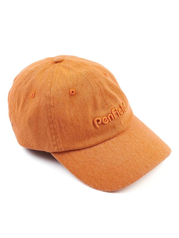 penfield Washed Baseball Cap in Apricot