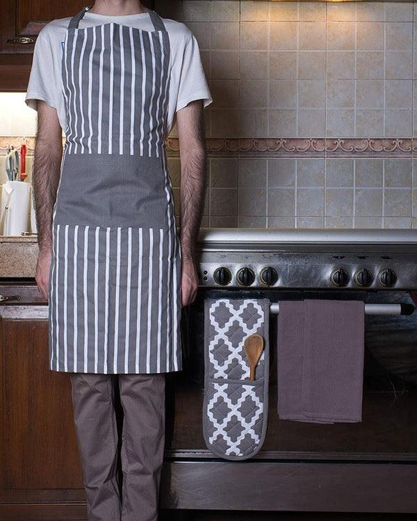 Penguin Home Apron Oven Mitt & Kitchen Tea Towels Set - Pack Of 4 126+ Sold