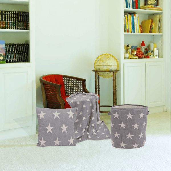 Penguin Home Kids Room Essential Combo Of Cushion Blanket And Toy Storage Basket 600+ Sold