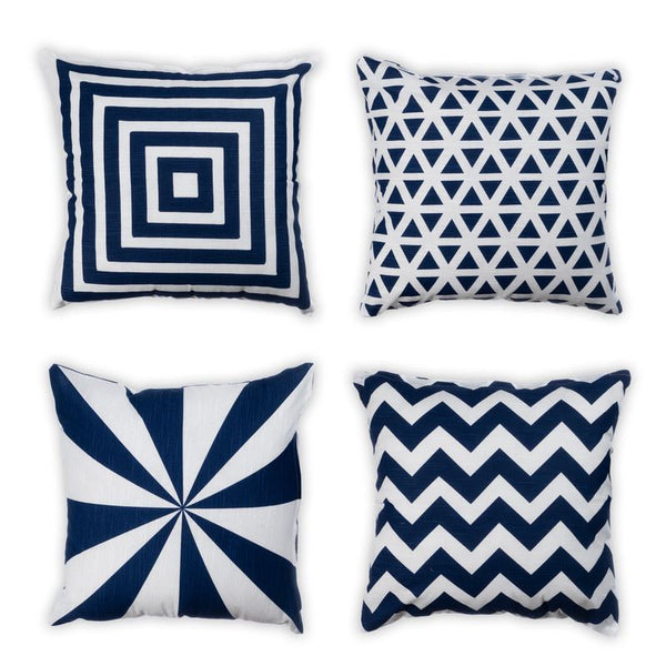 Penguin Home Pack Of 4 Tessellated Double Sided Cushion Covers 600+ Sold