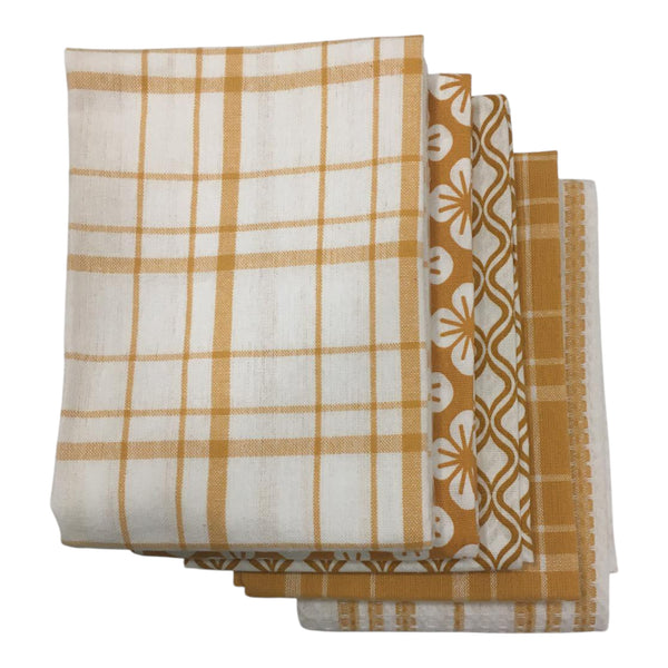 Penguin Home 100% Pure Cotton Tea Towel Set Of 5