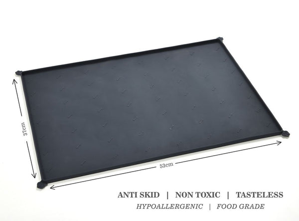 Penguin Home Feeding Mat With 2 Pet Bowls 600+ Sold