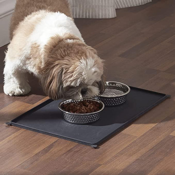 penguin home Feeding Mat with 2 Pet Bowls 600+ sold