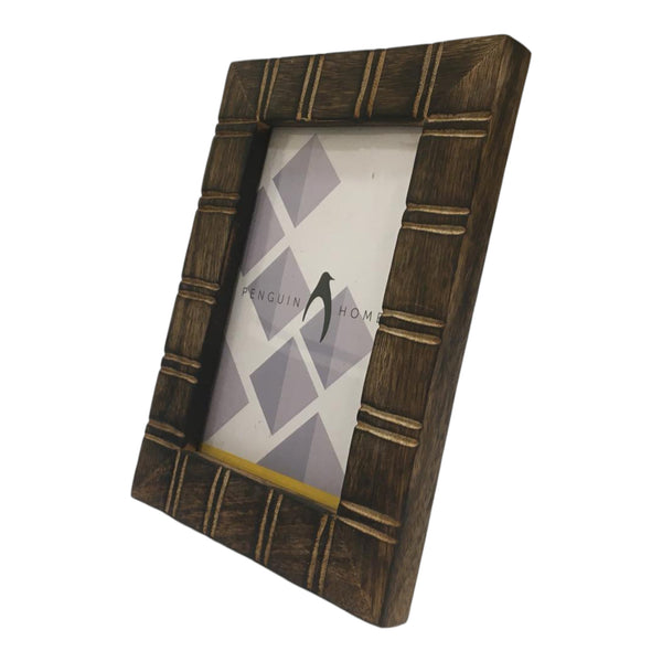 Penguin Home Front Border Mangowood Photo Frame