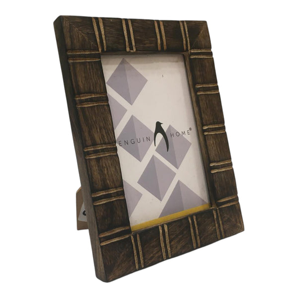 Penguin Home Front Border Mangowood Photo Frame