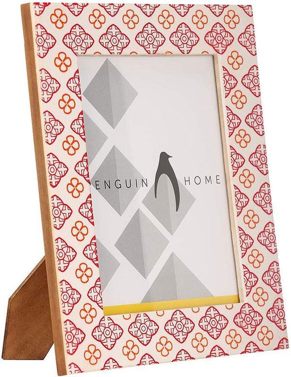 Penguin Home Resin Photo Frame - White & Pink 300+ Sold