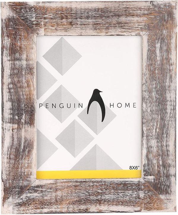 Penguin Home Photo Frame - White Wash Finish 500+ Sold