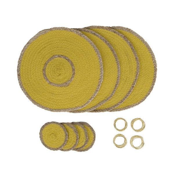 Penguin Home Placemats Coasters & Napkin Rings - Handcrafted Jute & Polyester 800+ Sold