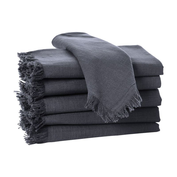 penguin home Reusable Cotton Napkin with fringes design (185 GSM) 300+ sold