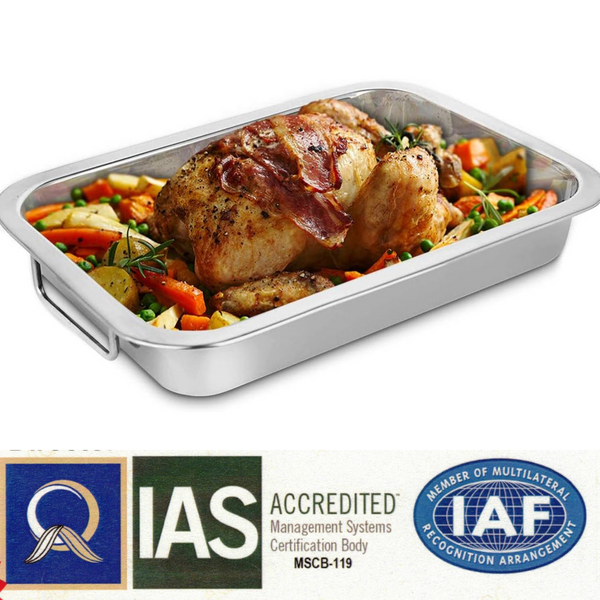 Penguin Home Roasting Rack With Handles - Stainless Steel 1000+ Sold