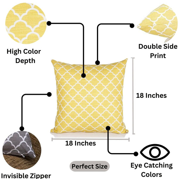 Penguin Home Set Of 4 Double Sided Cushion Covers 3500+ Sold