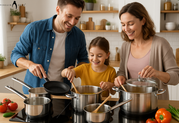 Penguin Home Stainless Steel Cookware Set - Induction Safe 700+ Sold