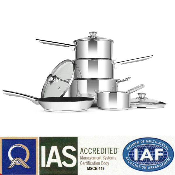 Penguin Home Stainless Steel Cookware Set - Induction Safe 700+ Sold