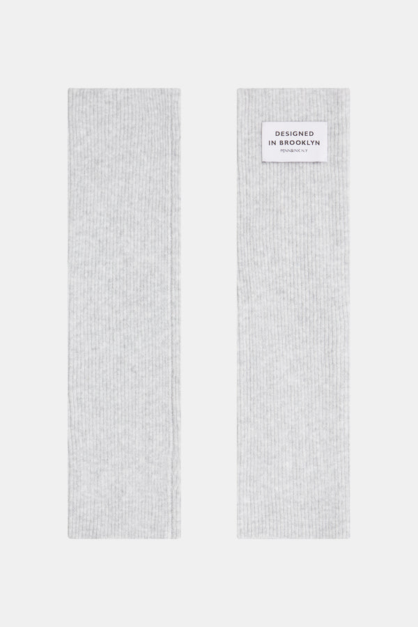 penn & ink ARM WARMERS (W25B360) GREY MELANGE
