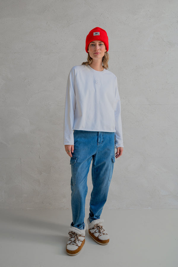 Penn & Ink BEANIE (W25B354) TOMATO