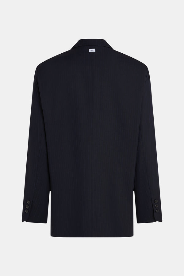 Penn & Ink BLAZER (W25N1630) NAVY STRIPE