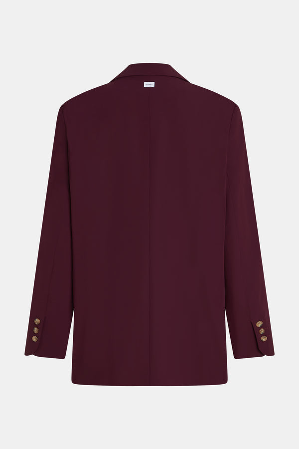 Penn & Ink BLAZER (W25N1641) AUBERGINE