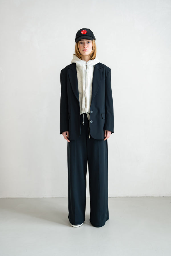 penn & ink BLAZER (W25N1641) BLACK