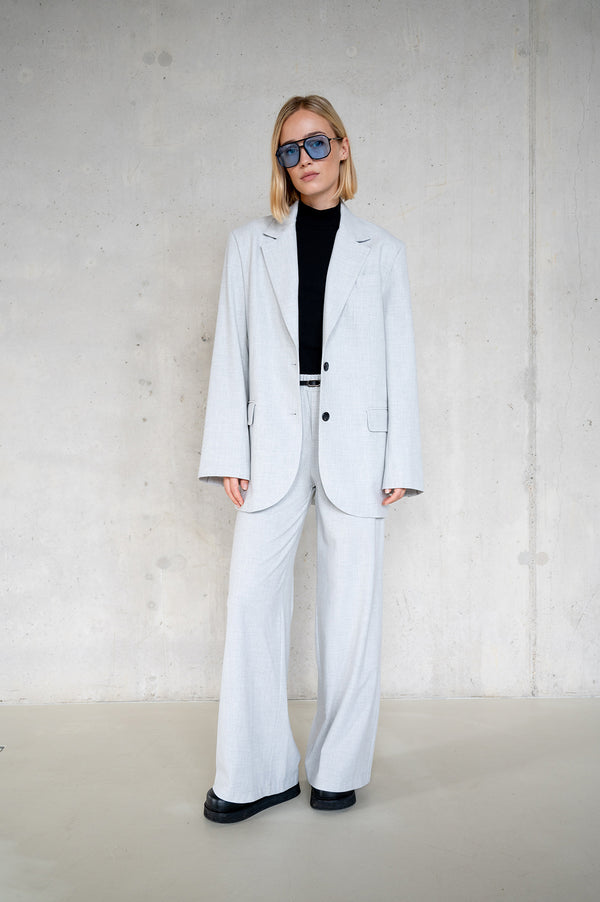 penn & ink BLAZER (W25N1668LTD) GREY MELANGE