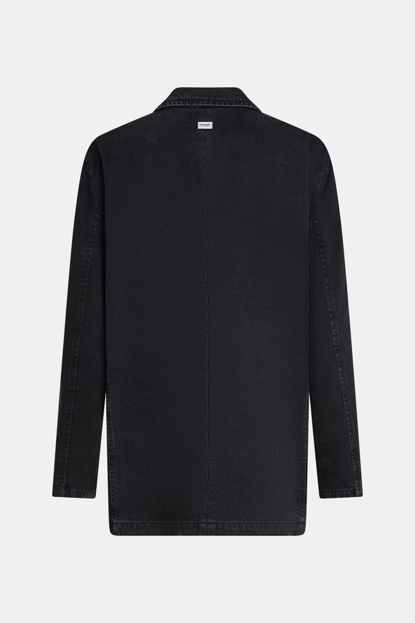 Penn & Ink BLAZER (W25Z799) BLACK JEANS