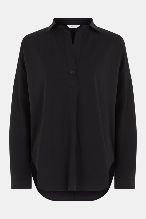 Penn & Ink BLOUSE (MAGDA) BLACK